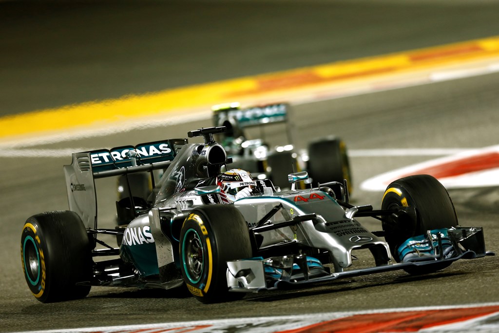 Hamilton vandt på Sakhir banen
(Foto: Daimler Chrysler)